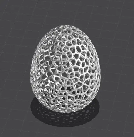 Easter egg Voronoi