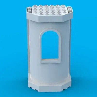 LEGO Belville Wall, Tower with Window