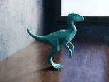 Low Poly Velociraptor-3