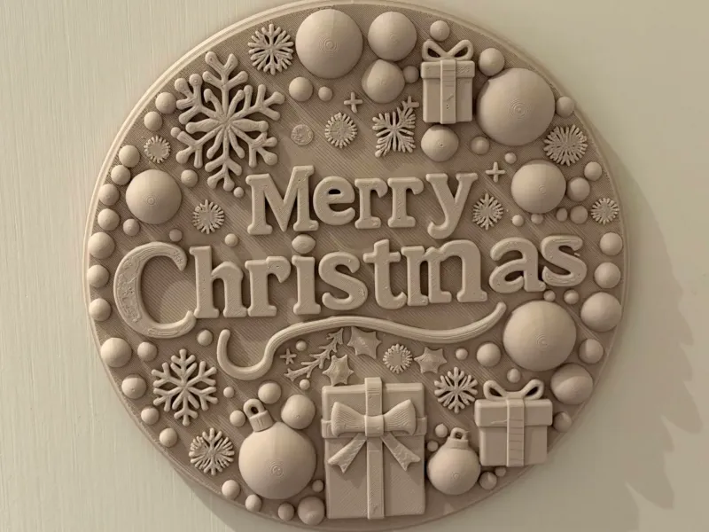 Merry Christmas Plate