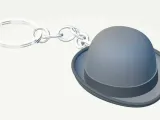 Bowler Hat Key Chain-5