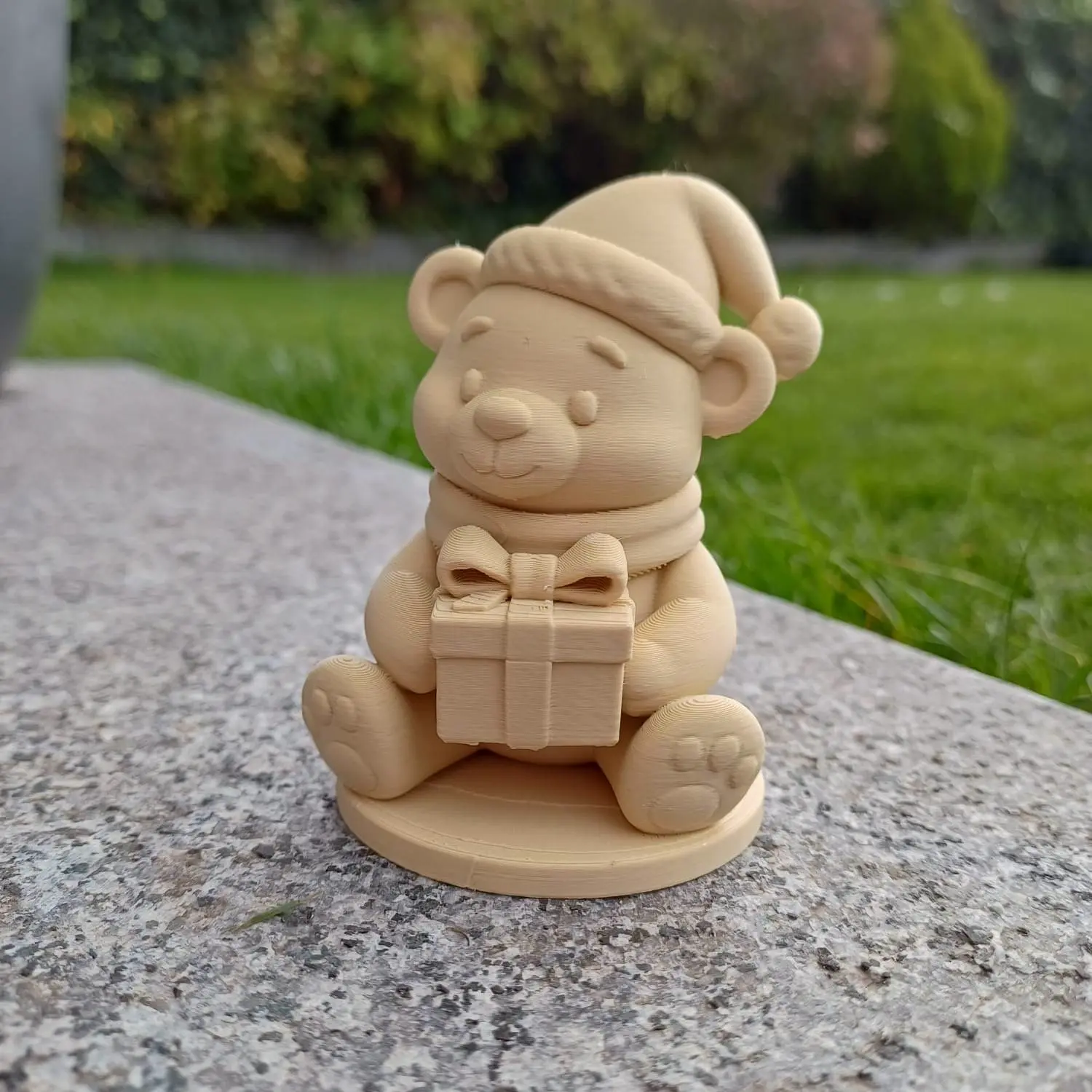 Christmas Bear with Gift