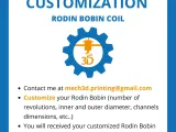RODIN BOBIN COIL MEDIUM - 140 X 140 X 52.5 MM 12 TURNS-6