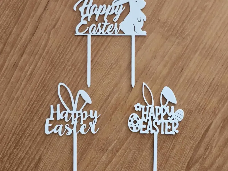 Easter Cake Toppers – Bunny Set