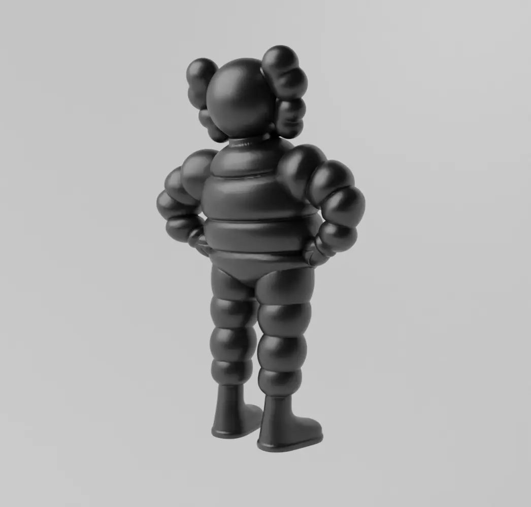 Kaws Chum Art Toy Fan Art