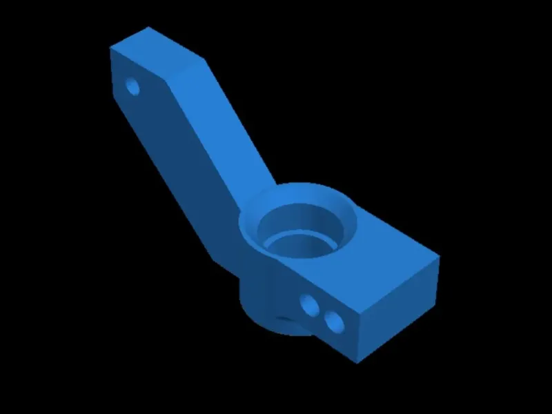 Traxxas Slash rear hub carrier 