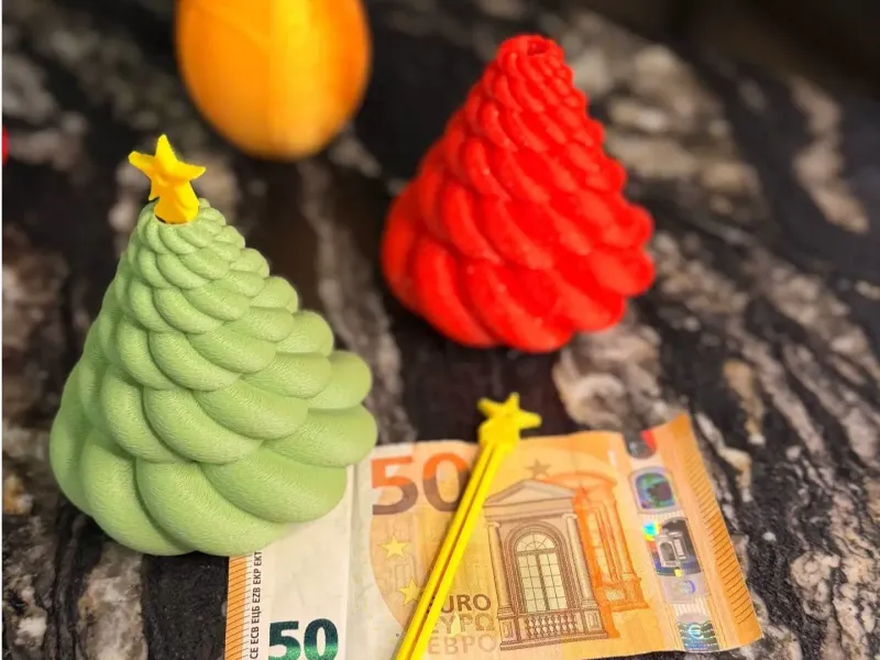 BOULE À BILLETS | PORTE-MONNAIE POUR BOULES DE NOËL
