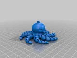 Octopus keychain-2