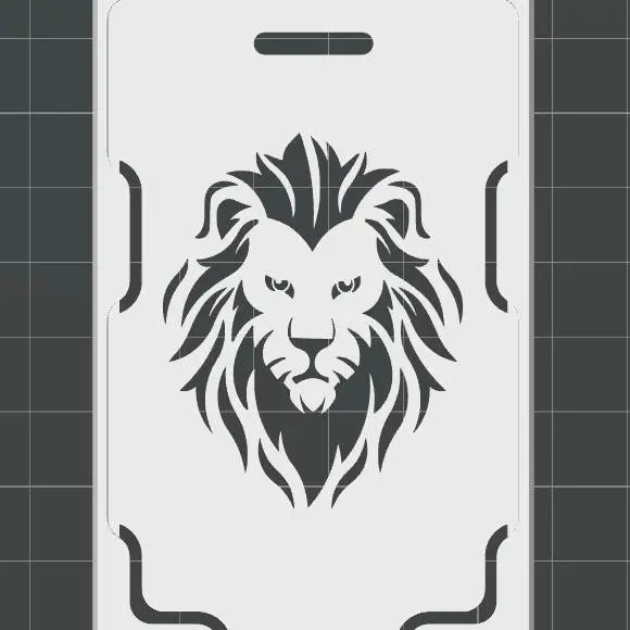 Score Card Case - Lion model