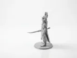 Mischievous Elf Warrior Figurine Fantasy 3D Printable-1