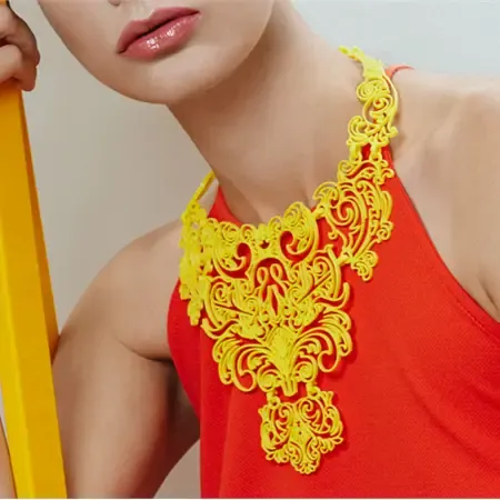Collar de la declaración del cordón