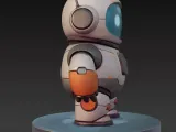 🤖 AstroBuddy Explorer – Retro Space Robot-1