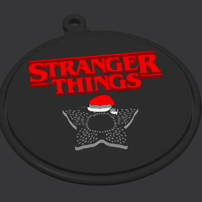 Christmas tree ornament Stranger Things