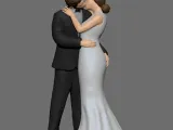 Wedding cake topper 5-0