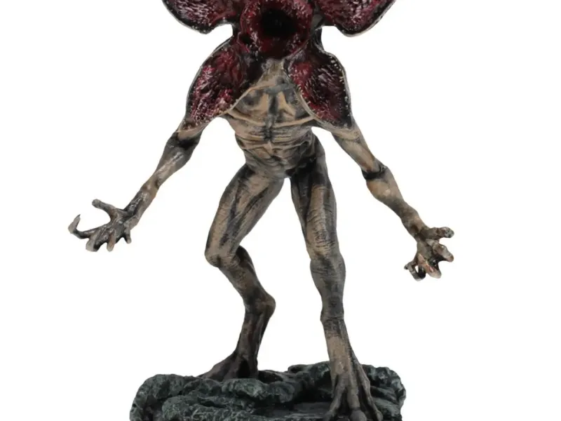 demogorgon statue on a base stranger things