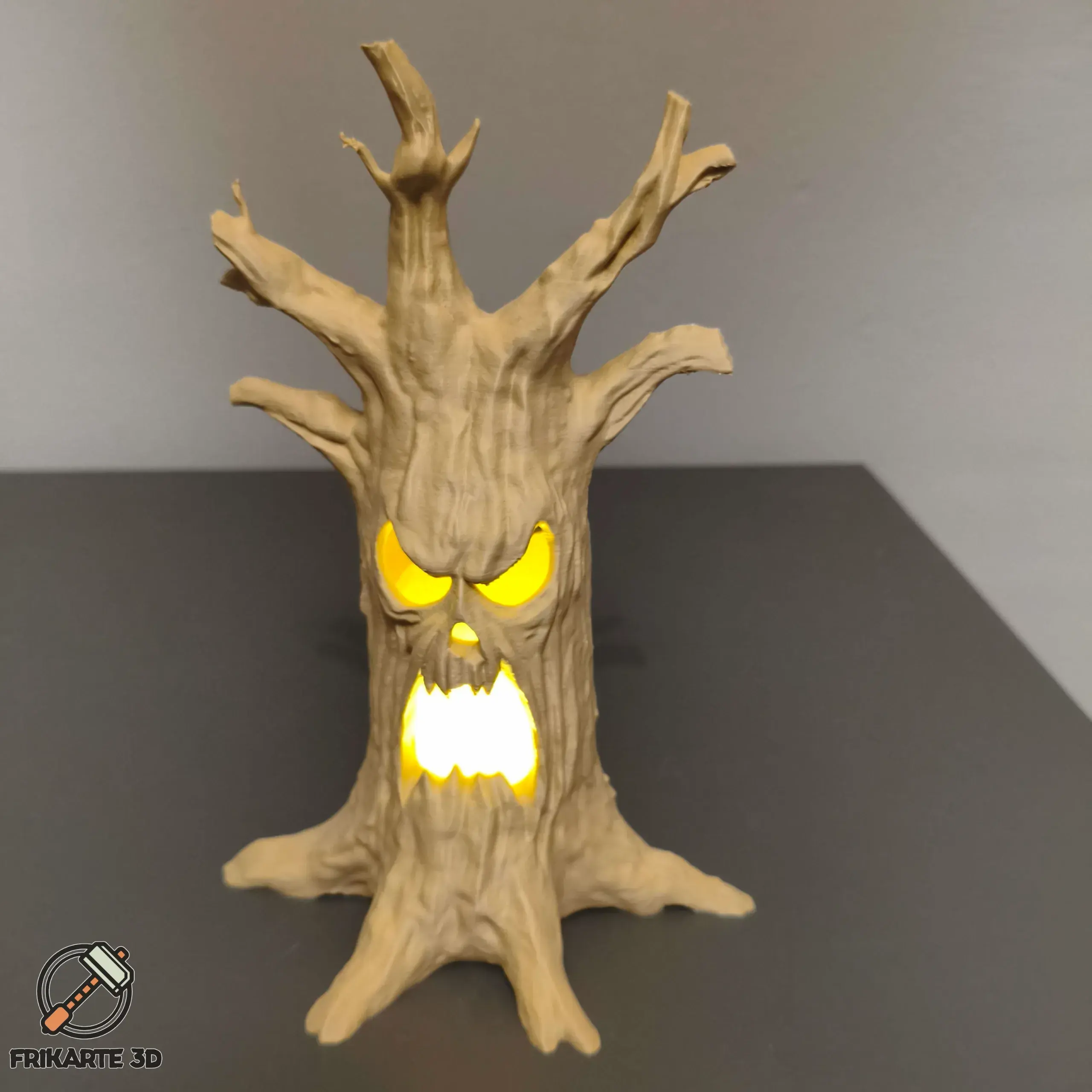 3D Printer Files | 3MF File | Haunted Tree Trunk – 3D Printable ...