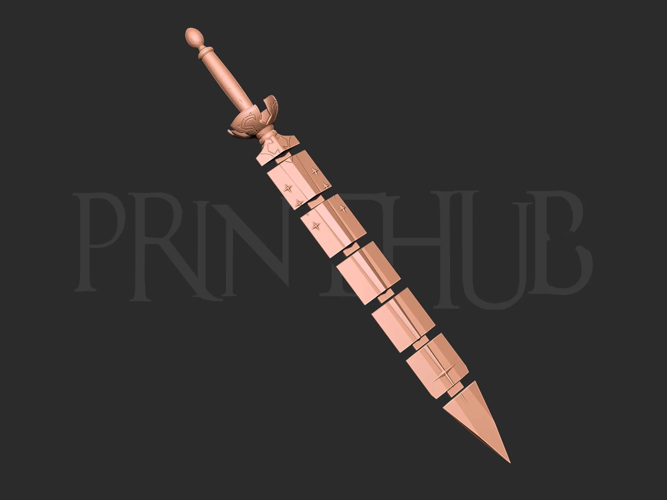 Demon Dweller Sword - Black Clover Weapon