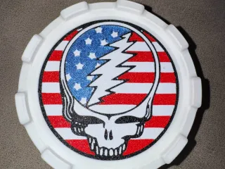 Grateful Dead coaster insert