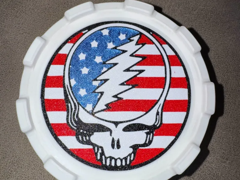 Grateful Dead coaster insert