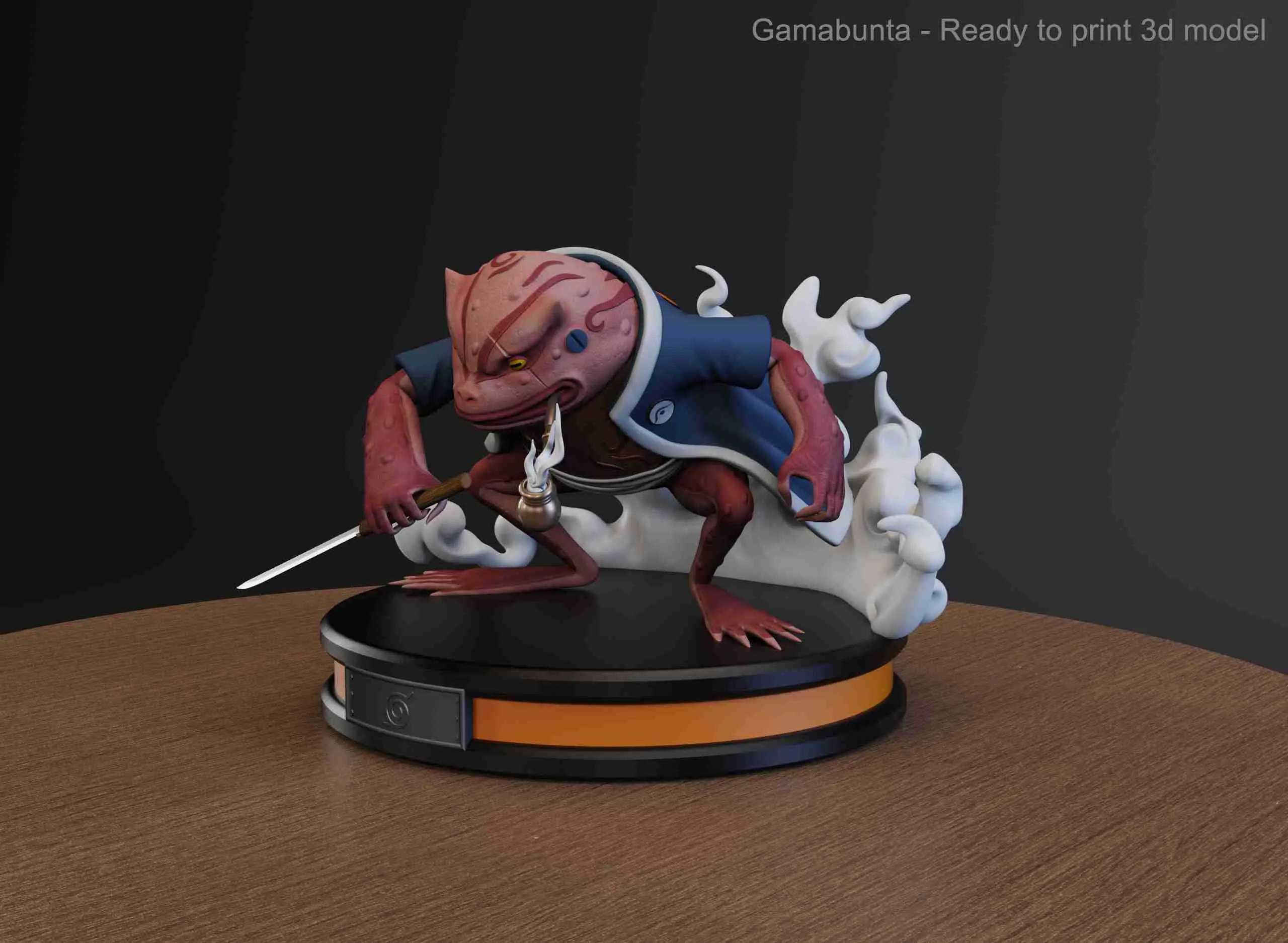 GAMABUNTA (NARUTO) - 3D PRINTING MODEL