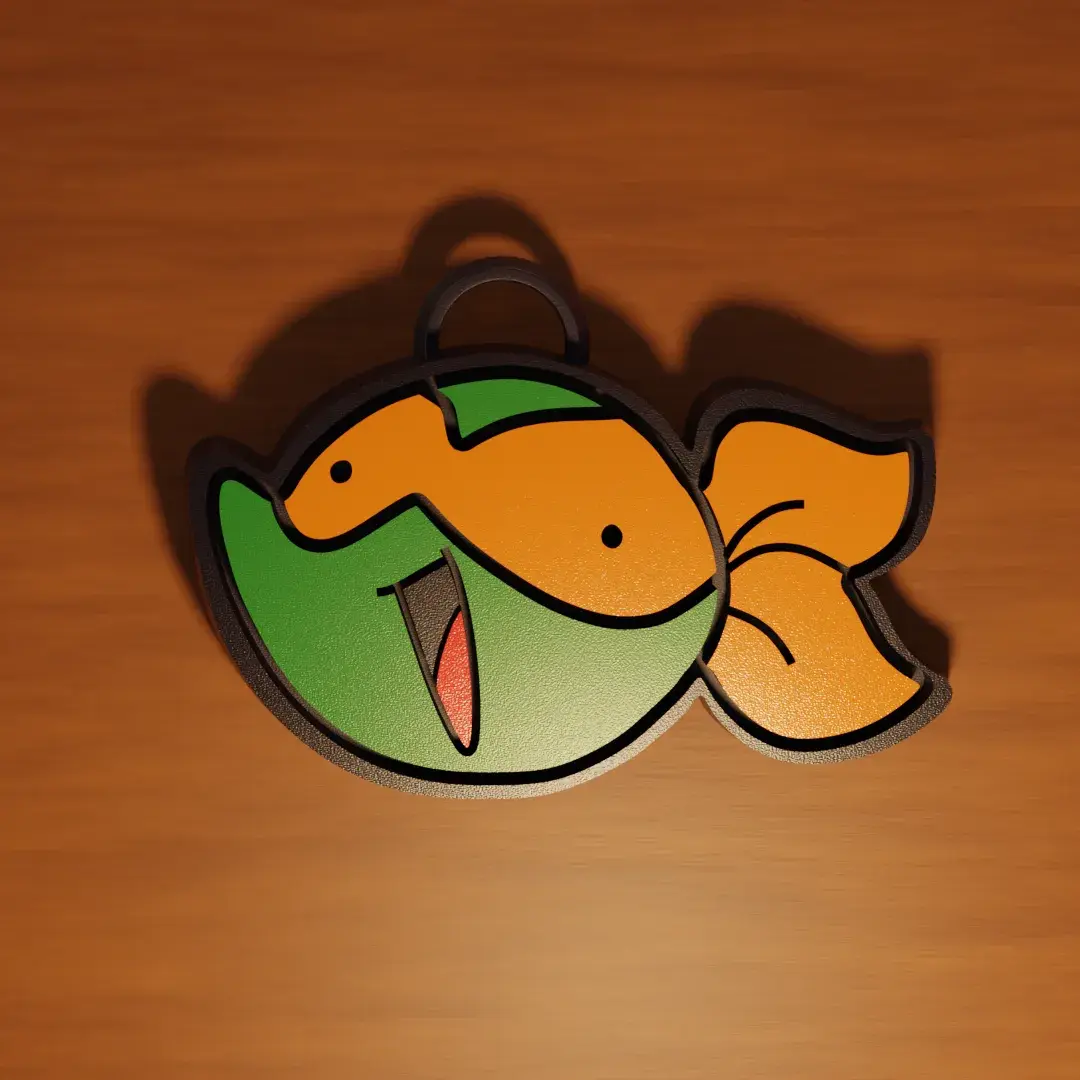 TMNT 2018 KEYCHAINS