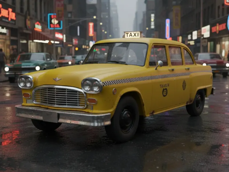 Taxi Usa 70s