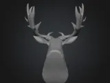 Moose head wall decor-2