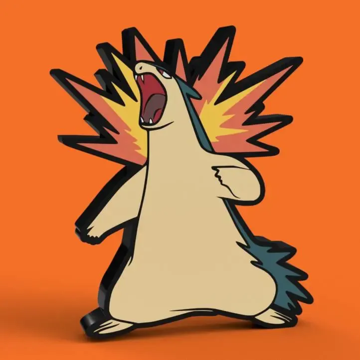 Typhlosion Lightbox