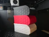 Stackable hexagon storage box-1