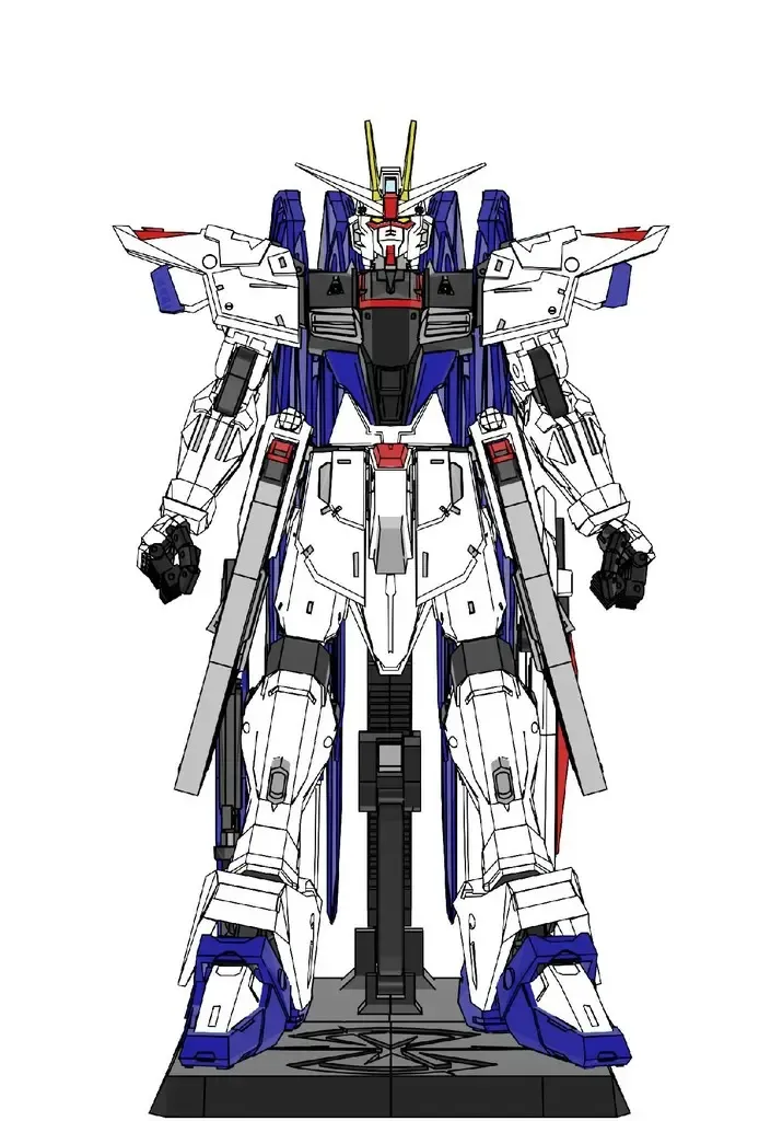 1/60 özgürlük gundam zgmf-x10a