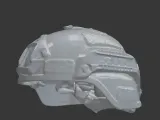 Ops-Core FAST Helmet – Tactical Military 3D Print Model-0