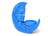 Candle holder moon-3