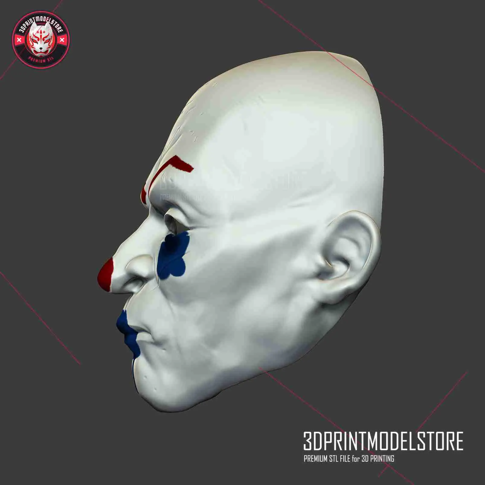 The Dark Knight Joker Maske Handlanger Clown Cosplay Halloween