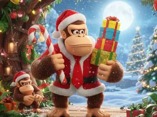 Donkey Kong Christmas