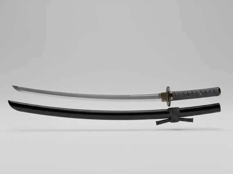 Traditional Samurai Katana with Sheath – Blade Set