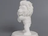 Lion Baseball Slugger Trophy-3