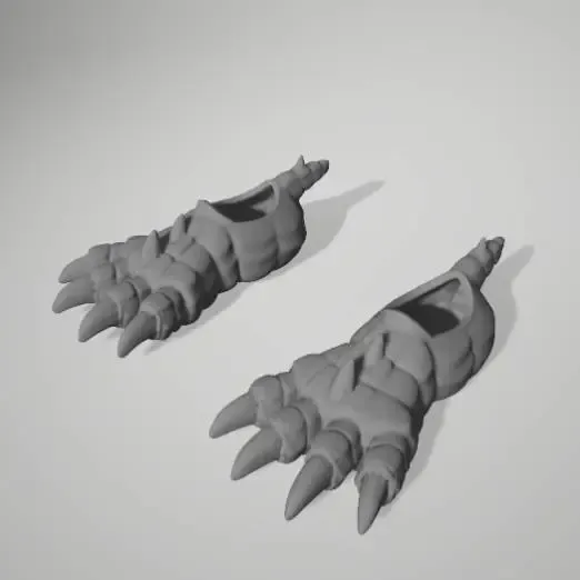 Dragon Feet Fortnite Originals Kicks Slippers TPU Shoes