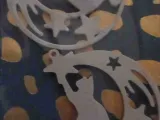 boucle d'oreille chat sur la lune-0