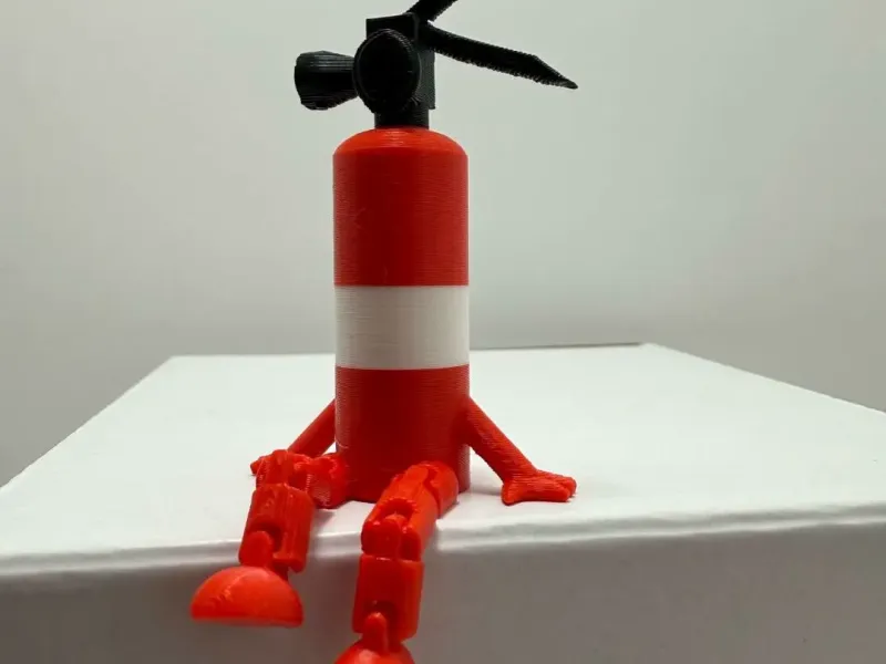 articulated fire extinguisher buddy