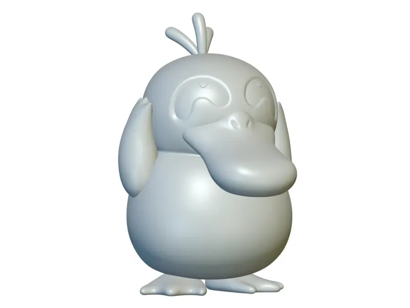 Pokemon Psyduck #54 - Готов к 3D-печати!