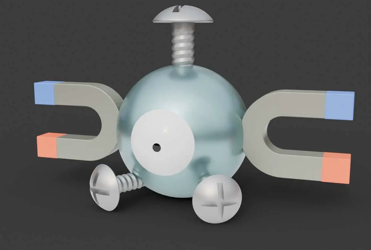 Magnemite Pokemon Fan Art