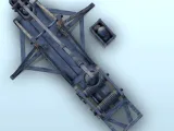 Medieval trebuchet with stones and counterweights (4) - mini-8