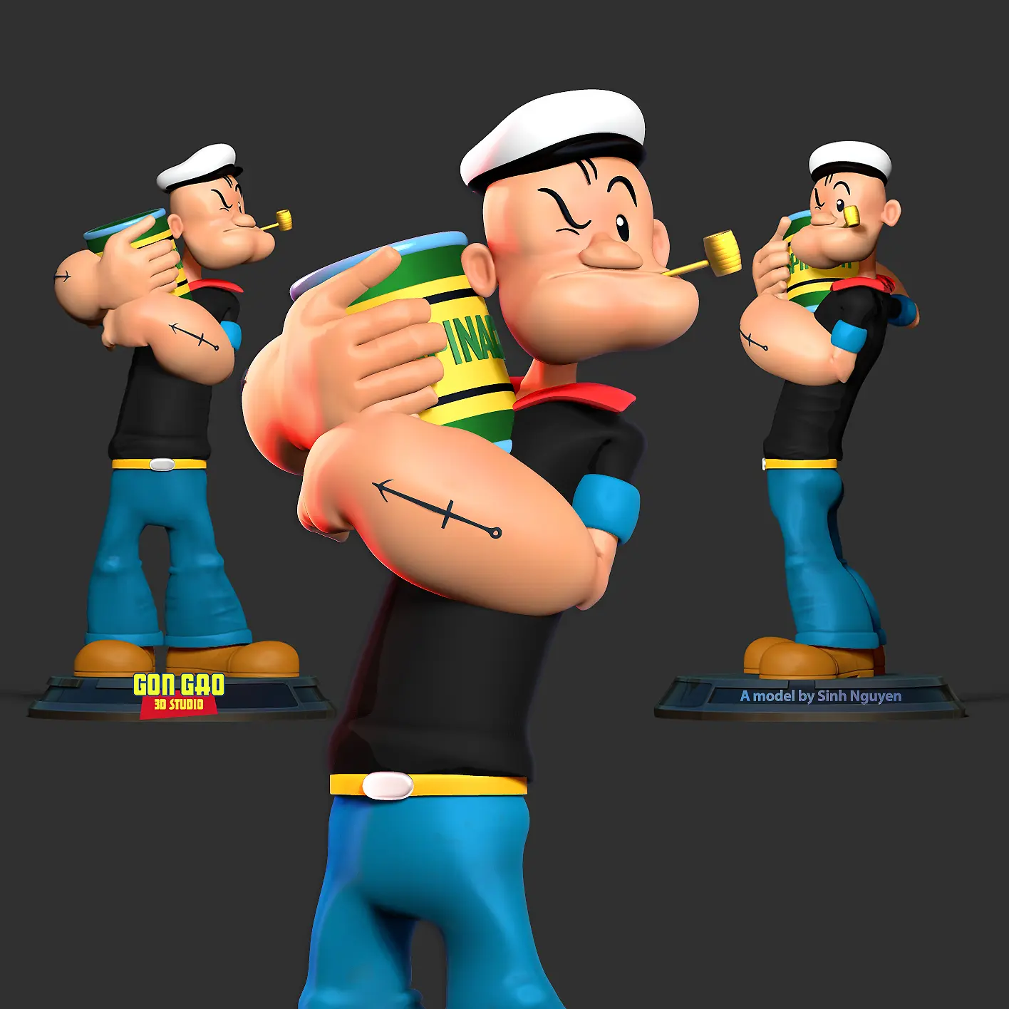 Popeye likes Spinach