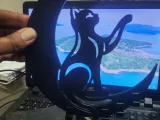 Moon Cat Wall Key Holder-2