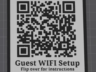 Guest WiFi QR Sign – Fun RickRoll Prank