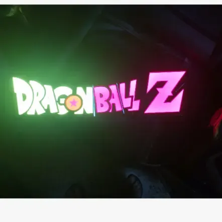 letreiro dragoball z