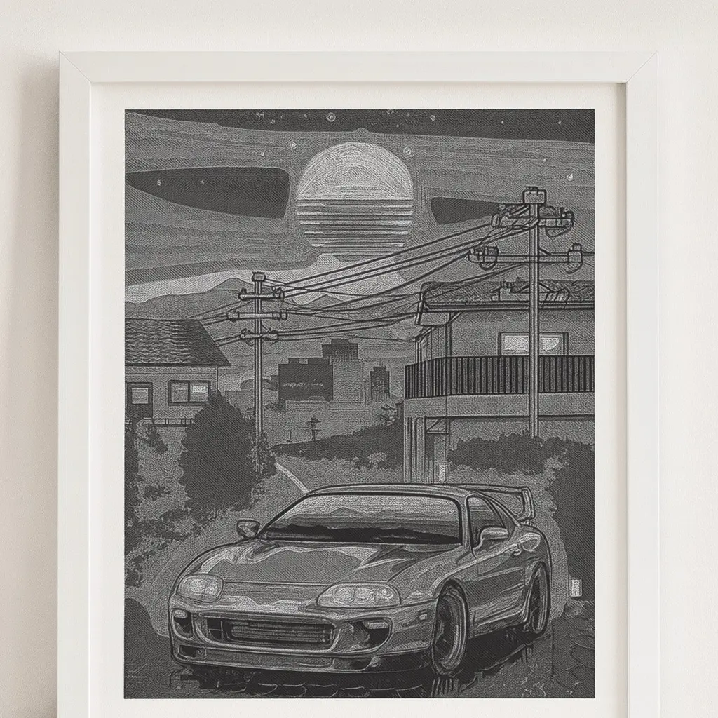 Supra mk4 3D-Art Picture