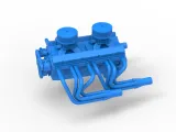 Engine V16 Scale 1:25-4