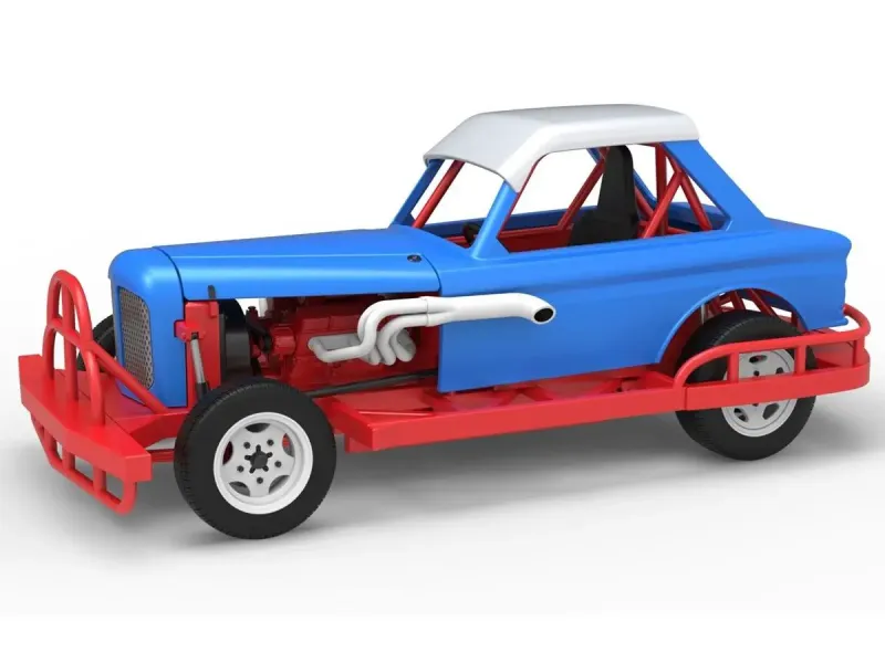 New Zealand Vintage Stock car Scale 1:25