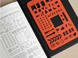 Geometric Template Ruler – Professional Marking Stencil-0
